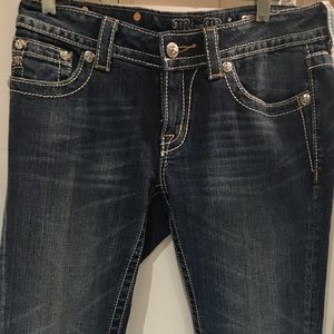 Miss Me cropped jeans